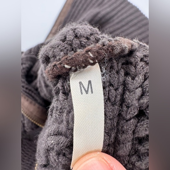 Pinko Italy Brown Full Zip Sweater Medium - Picture 5 of 5